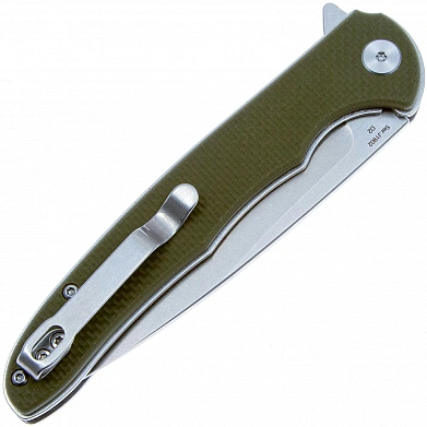 Нож CJRB Briar, сталь D2, рукоять Green G10