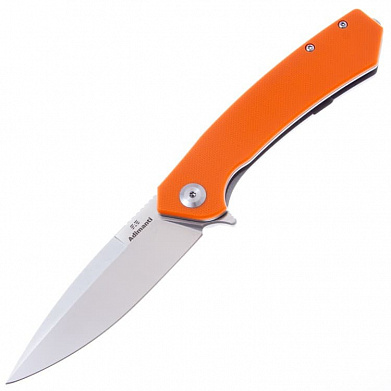 Нож складной "Adimanti by Ganzo", G10,клипса, дл.клинка 85 мм, сталь D2, цв.оранжевый