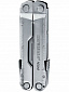 Мультитул Leatherman Rebar, 101.6мм, 17 функций серебристый карт.коробка, кож.чехол