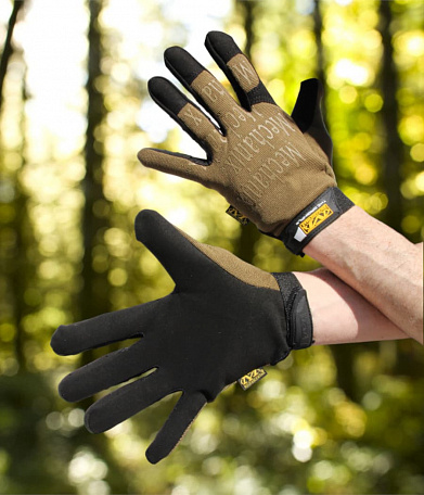 Перчатки Mechanix The Original® coyote/black