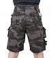 Шорты  Trooper shorts, black camo