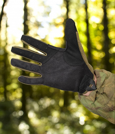 Перчатки тактические, нескользящие, дышащие, сенсорные, outdoors, olive