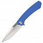 Нож складной "Adimanti by Ganzo", G10,клипса, дл.клинка 85 мм, сталь D2, цв.синий