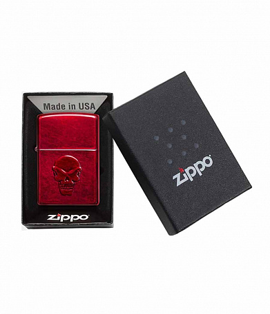Зажигалка Zippo 21186 "Candy Apple Red Doom"