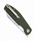 Нож CJRB Ekko stonewash, сталь AR-RPM9, рукоять Green Micarta