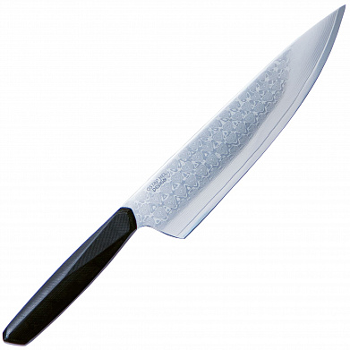 Кухонный нож Xin Cutlery Chef сталь VG-10/Damascus, рукоять Black G10