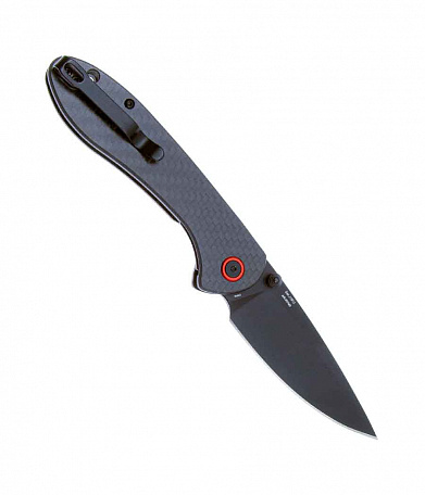 Нож CJRB Feldspar PVD, сталь AR-RPM9, рукоять Carbon Fiber