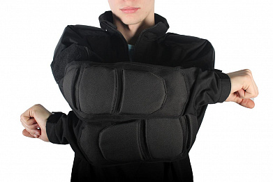 Костюм тактический с накладками, Black