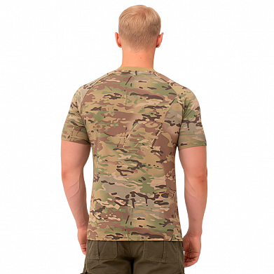 Футболка М-1 ГЮРЗА, цв.бежевый+мультикам