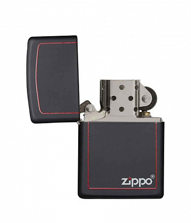 Зажигалка Zippo 218ZB "Black Matte" w/Zippo Logo
