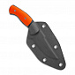 Нож Boker Plus Micro Caiman - нож с фикс. клинком, сталь 440C, рук-ть G10