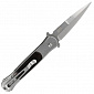 Нож складной Ganzo полуавтомат, дл.клинка 85 мм, сталь 440С, цв. чёрный