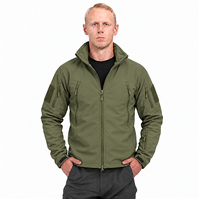 Куртка Helikon GUNFIGHTER, Shark Skin, Olive-green