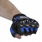 Перчатки Мотоциклетные PRO BIKER, без пальцев, синие