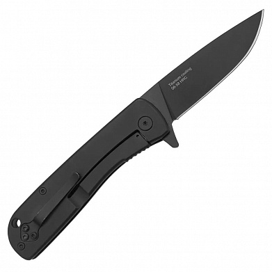 Нож VN Pro "Megapolis", черный, сталь D2