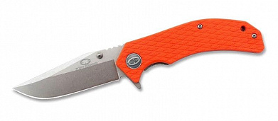 Нож With Armour "Butterfly", оранжевый, сталь 440C