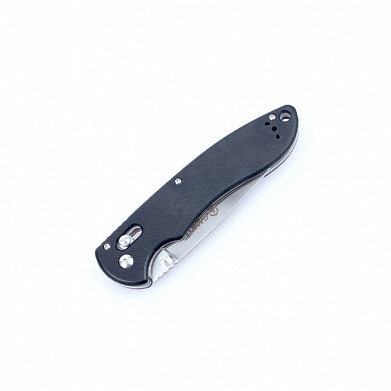 Нож складной Ganzo, G10, клипса, дл.клинка 95 мм, сталь 440С, цв.черный