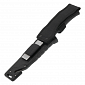Нож Ganzo G8012-BK ,сталь 7Cr17, рукоять ABS термопластик,  цв.черный