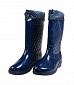 Сапоги резиновые женские, цвет-синий