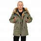 Зимняя мужская куртка аляска N-3B, sage_green