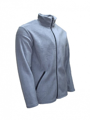 Куртка флисовая "Etalon Basic TM Sprut" на молнии, цв. серый