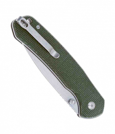 Нож CJRB Pyrite Large, сталь AR-RPM9, рукоять Green Micarta