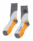 Носки "Jungle King", coolmax, grey/orange