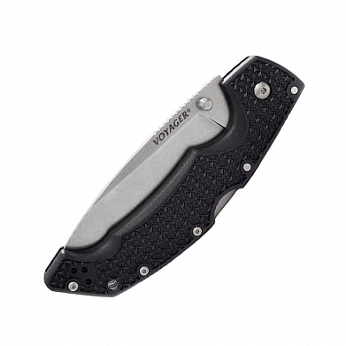 Нож COLD STEEL Voyager Drop Point Large сталь AUS-10A, рукоять Griv-Ex