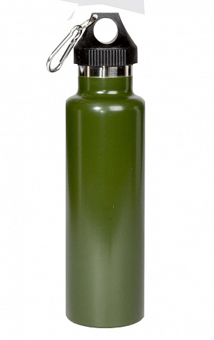 Термос с карабином Insulated Big Mouth, 600ml, olive