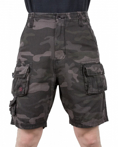 Шорты  Trooper shorts, black camo