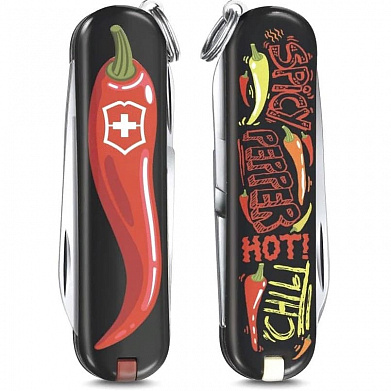 Нож-брелок Victorinox LE2019 Chili Peppers 0.6223.L1904 (58mm)