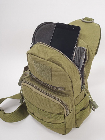 Сумка sling bag CH-138, olive