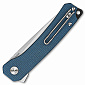Нож QSP Osprey,сталь 14C28N, рукоять синяя микарта
