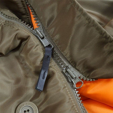 Куртка N3B TIGHT HUSKY II capers/orange