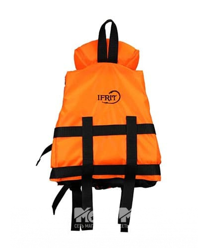 Жилет спасательный IFRIT, 30 кг, оранжевый